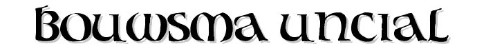 Bouwsma Uncial font
